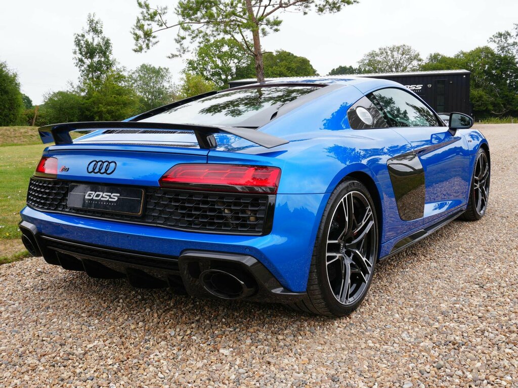 Audi R8 5.2 Fsi V10 Performance Carbon Black Coupe Pet Blue #5
