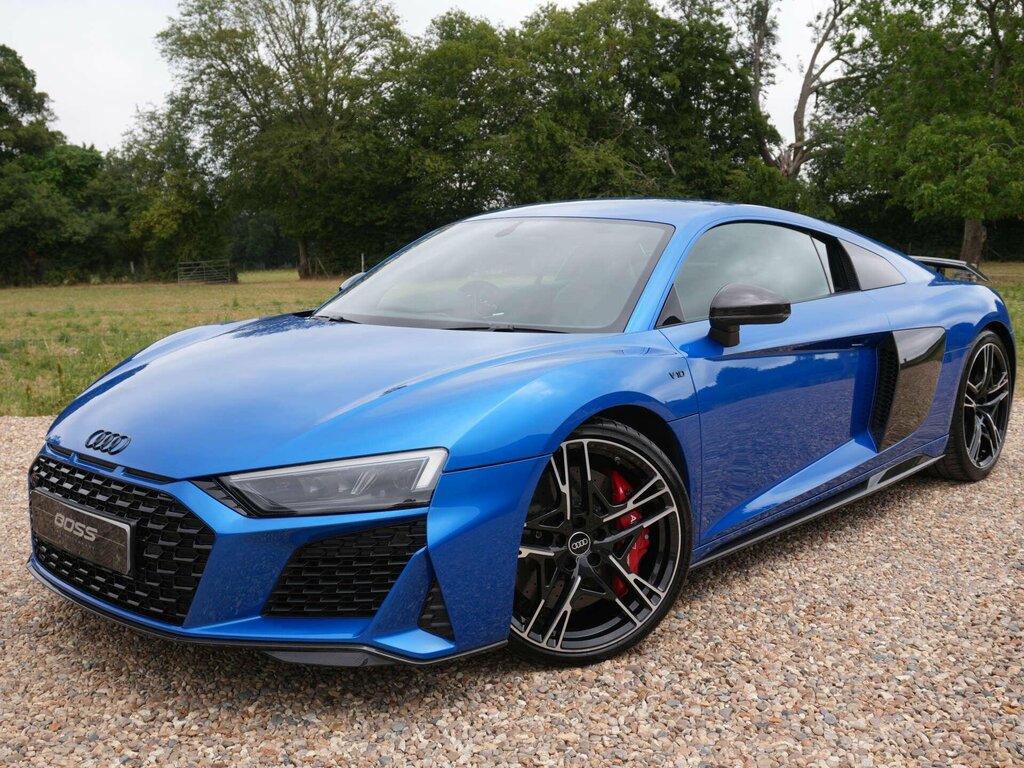 Audi R8 5.2 Fsi V10 Performance Carbon Black Coupe Pet Blue #2