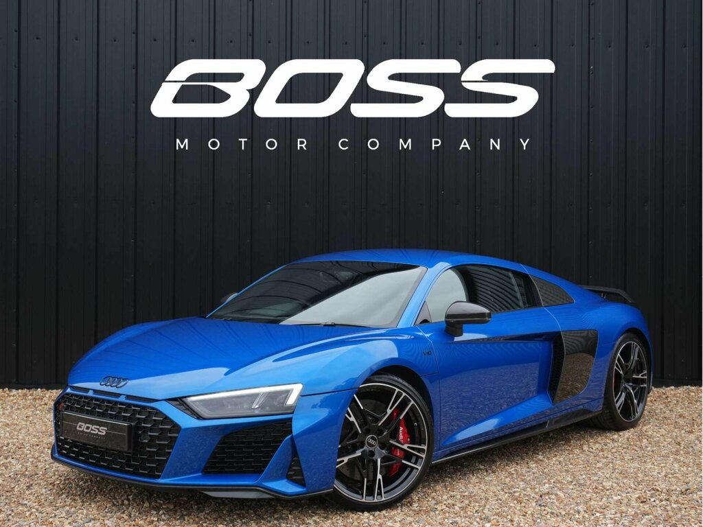 Audi R8 5.2 Fsi V10 Performance Carbon Black Coupe Pet Blue