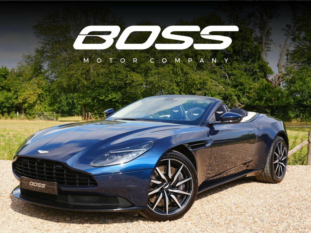 Aston Martin DB11 4.0 V8 Volante Euro 6 Ss 535 P Blue