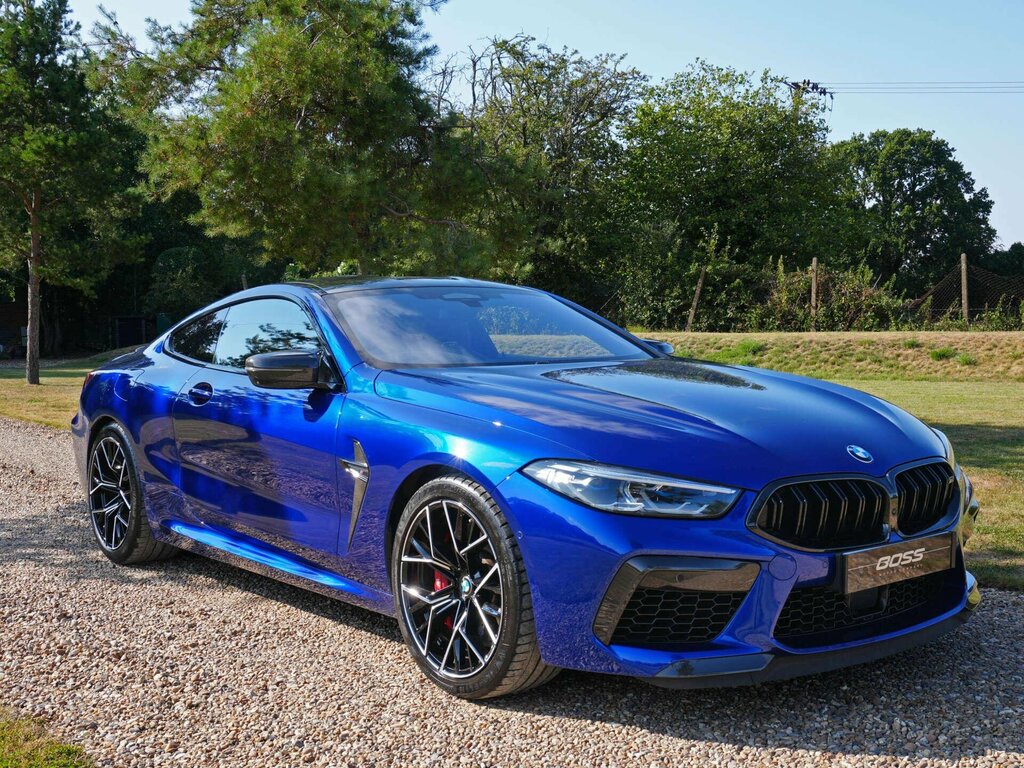 BMW M8 4.4I V8 Competition Coupe Steptronic 4W Blue #2