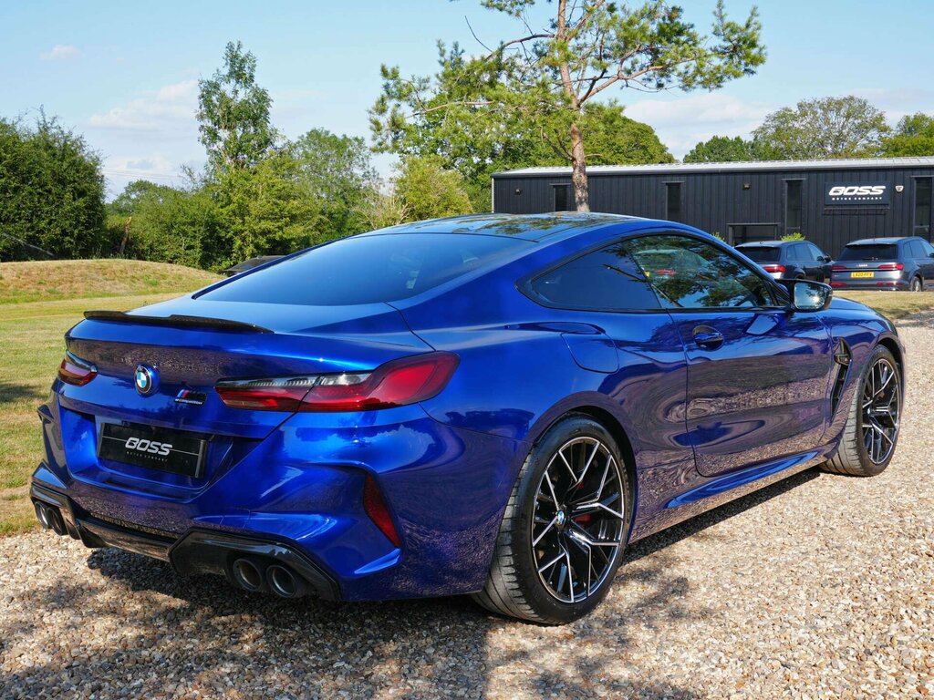 BMW M8 4.4I V8 Competition Coupe Steptronic 4W Blue #4