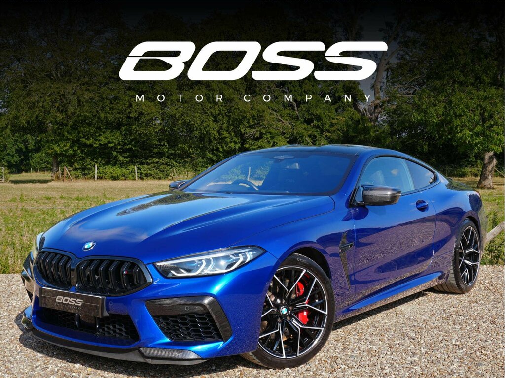 BMW M8 4.4I V8 Competition Coupe Steptronic 4W Blue