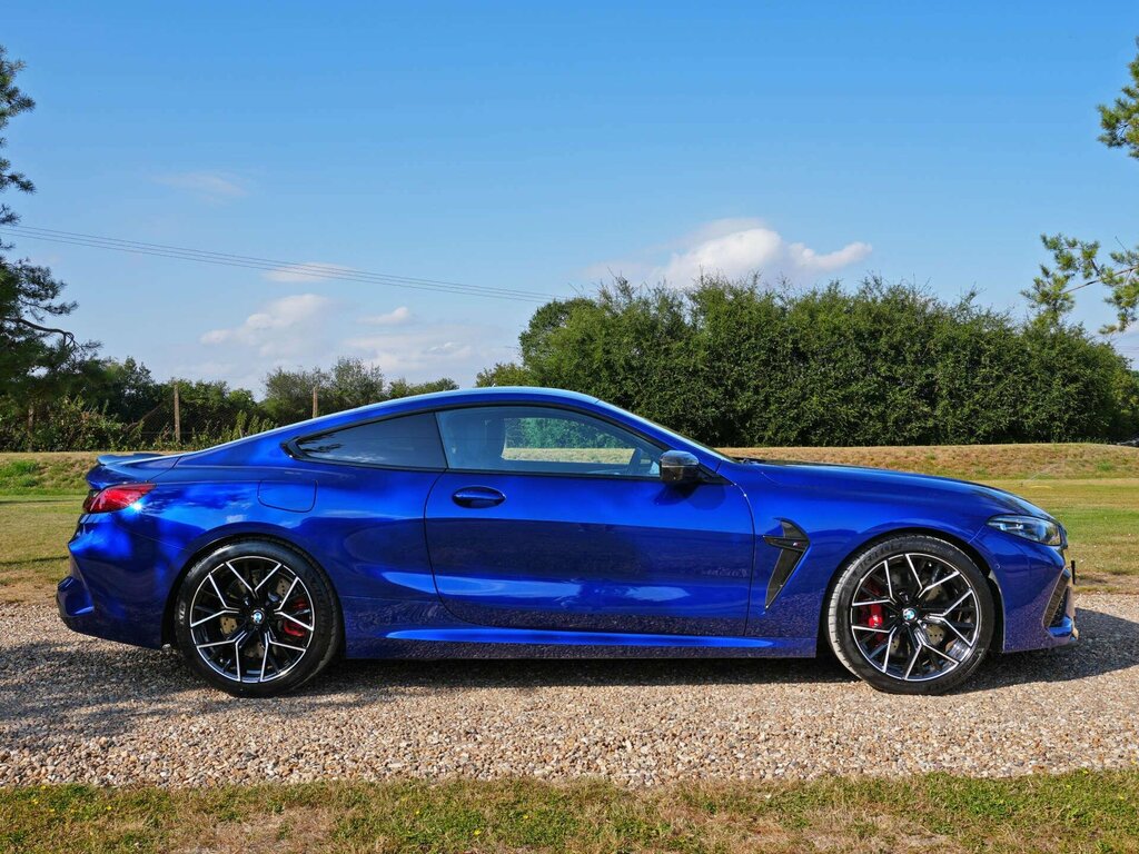 BMW M8 4.4I V8 Competition Coupe Steptronic 4W Blue #3