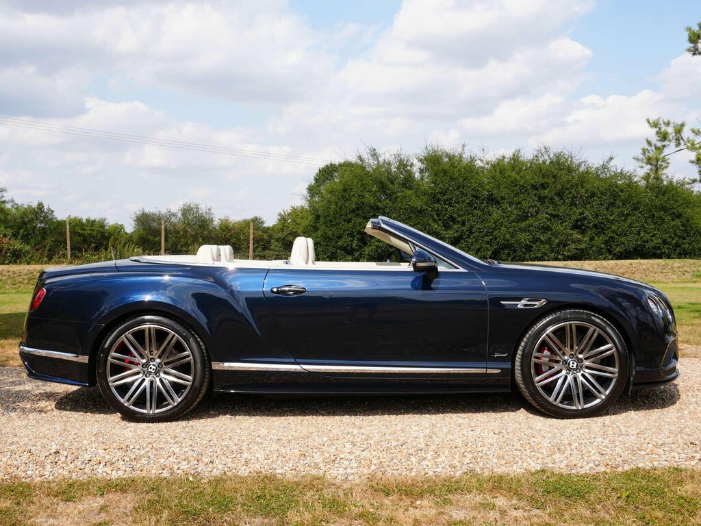 Bentley Continental Gt 6.0 W12 Gtc Speed Convertible 4Wd Blue #3