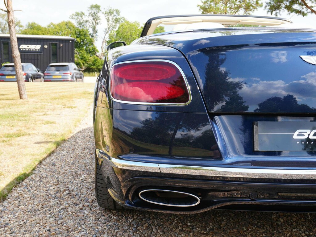 Bentley Continental Gt 6.0 W12 Gtc Speed Convertible 4Wd Blue #6