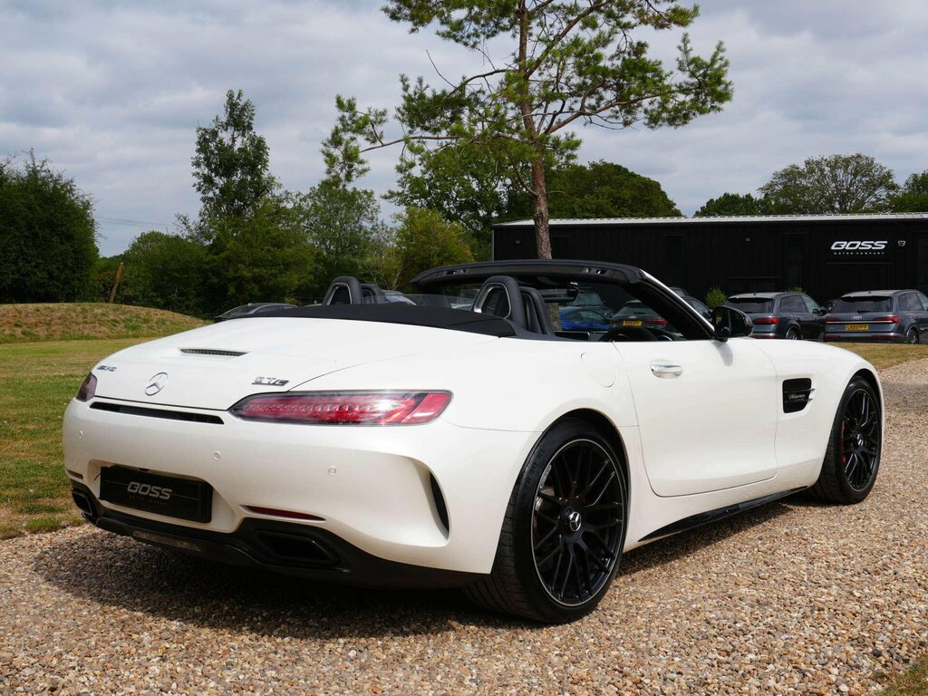 Mercedes-Benz AMG GT 4.0 V8 Biturbo C Roadster Spds Dct Euro White #4