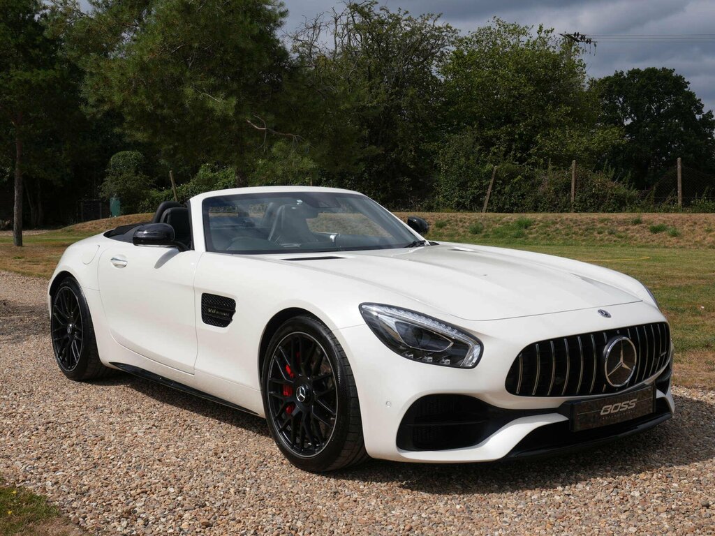 Mercedes-Benz AMG GT 4.0 V8 Biturbo C Roadster Spds Dct Euro White #2