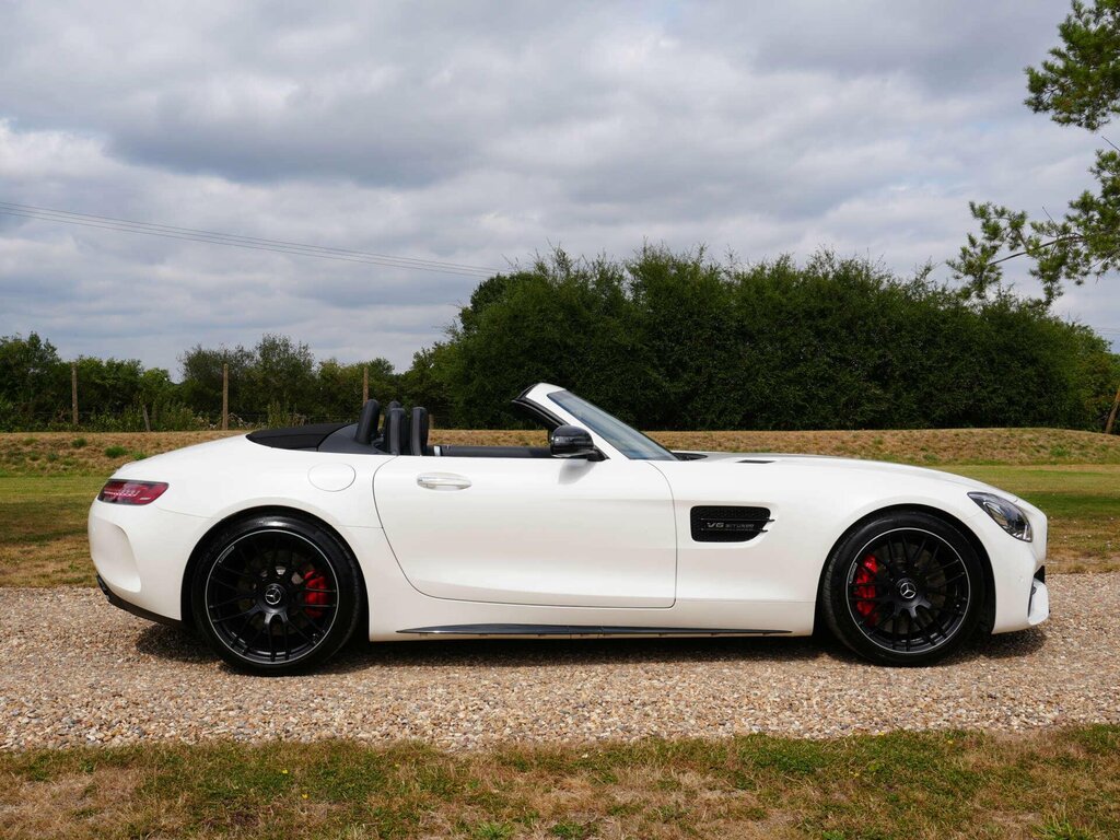 Mercedes-Benz AMG GT 4.0 V8 Biturbo C Roadster Spds Dct Euro White #3