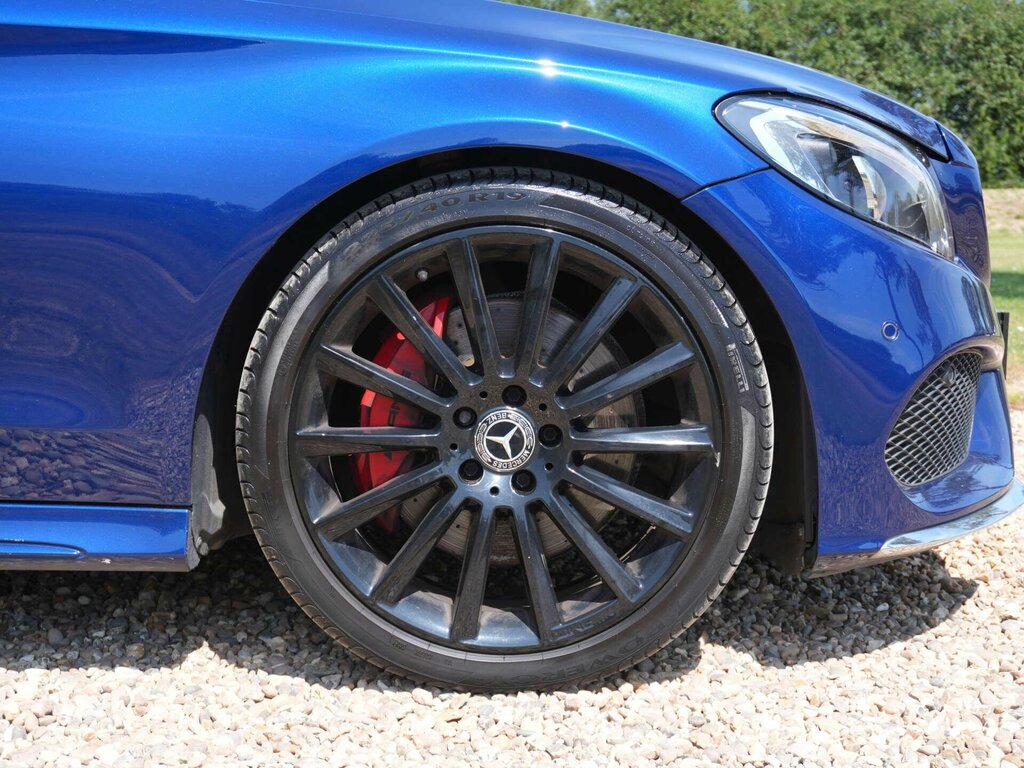 Mercedes-Benz C Class 2.1 C250d Amg Line Cabriolet G-tronic Blue #5