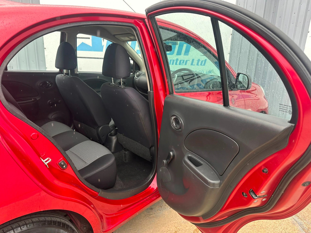 Nissan Micra Hatchback Red #8