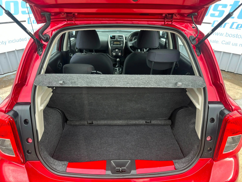 Nissan Micra Hatchback Red #1