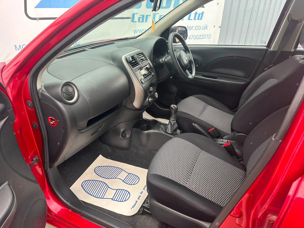 Nissan Micra Hatchback Red #9