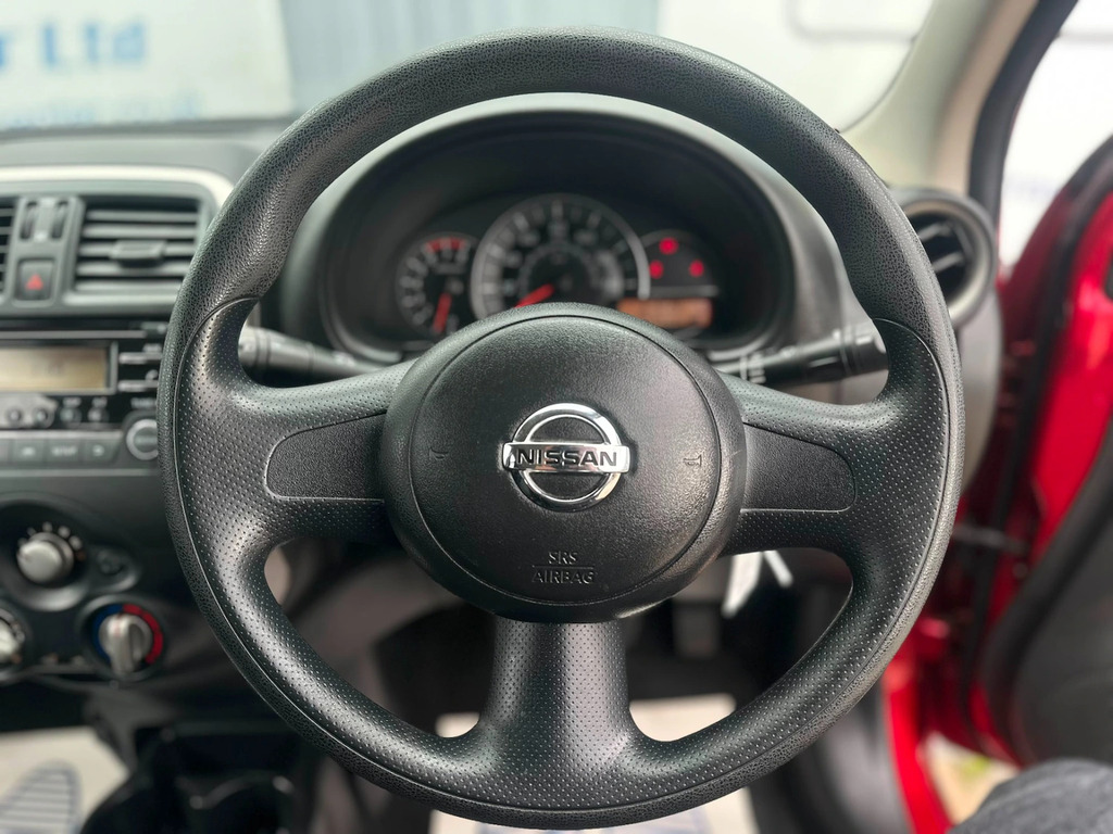 Nissan Micra Hatchback Red #4