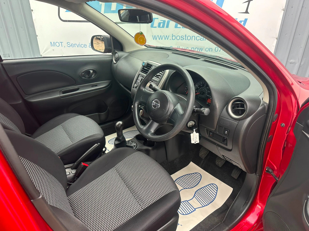 Nissan Micra Hatchback Red #5