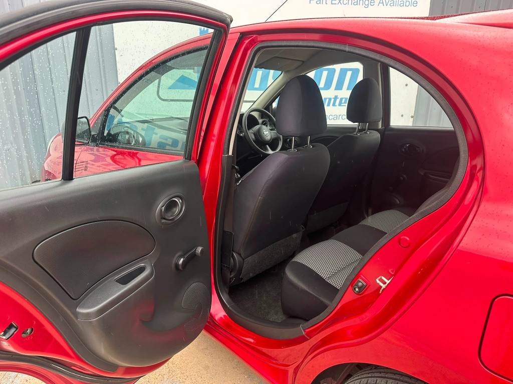 Nissan Micra Hatchback Red #11
