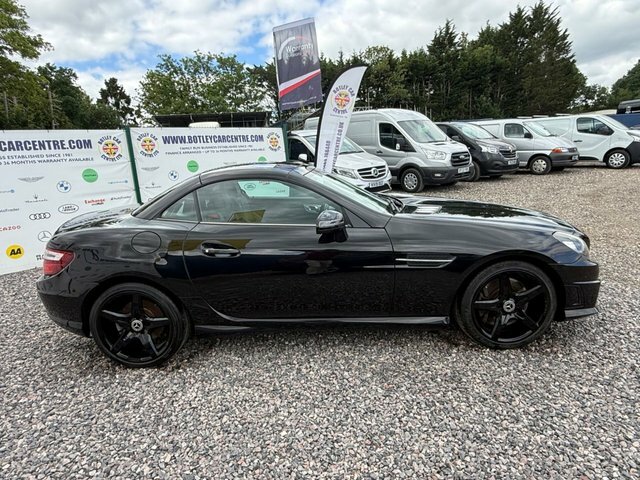 Mercedes-Benz SLK 2.1 Slk250 Cdi Amg Sport Convertible G- VU14GEK Black #3