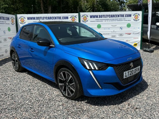 Peugeot 208 1.2 Puretech Gt Line Hatchback E Blue