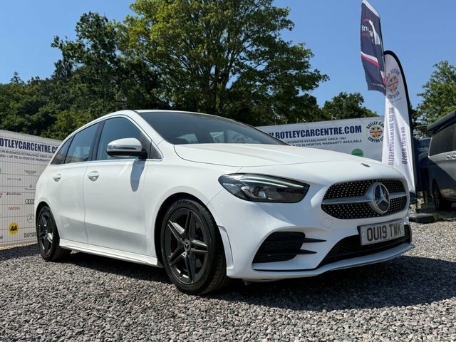 Mercedes-Benz B Class 1.3 B180 Amg Line Mpv 7G-dct Euro 6 S OU19TWK White #2