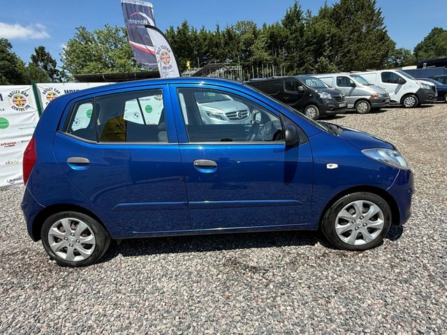 Hyundai I10 1.2 Classic Hatchback Euro 5 85 Blue #3
