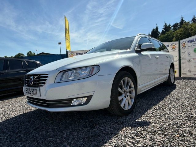 Volvo V70 2.0 D4 Se Nav Estate Geartronic Euro 6 White #6