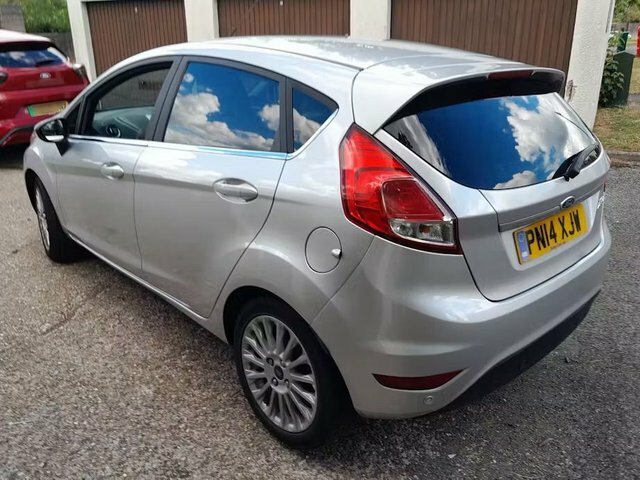 Ford Fiesta 1.0 Titanium Hatchback Euro 5 S Silver #3