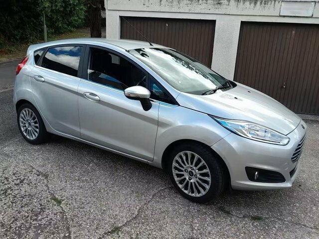 Ford Fiesta 1.0 Titanium Hatchback Euro 5 S Silver #2