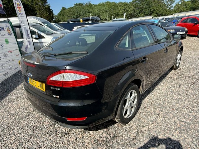 Ford Mondeo 2.0 Tdci Zetec Hatchback 154 G HN59JWU Black #3