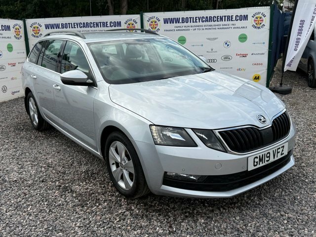 Skoda Octavia 1.6 Tdi Se Technology Estate Dsg Euro 6 GM19VFZ Silver