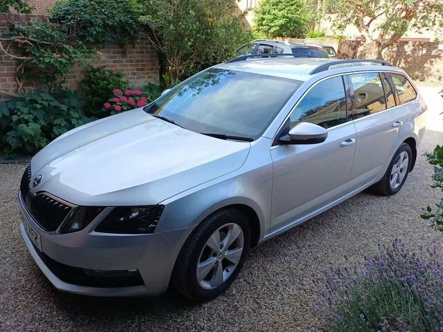 Skoda Octavia 1.6 Tdi Se Technology Estate Dsg Euro 6 Silver #4