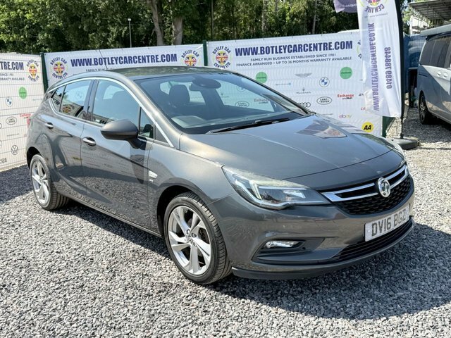 Vauxhall Astra 1.4I Sri Hatchback Euro 6 100 P Grey