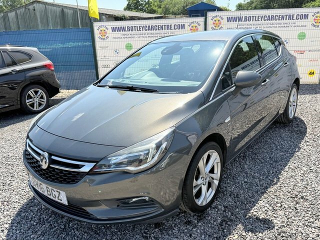 Vauxhall Astra 1.4I Sri Hatchback Euro 6 100 P Grey #5