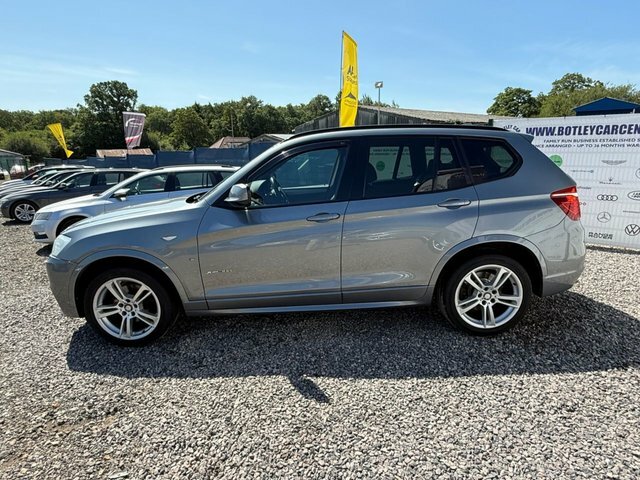 BMW X3 Xdrive20d M Sport White #8