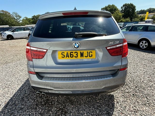 BMW X3 Xdrive20d M Sport White #11