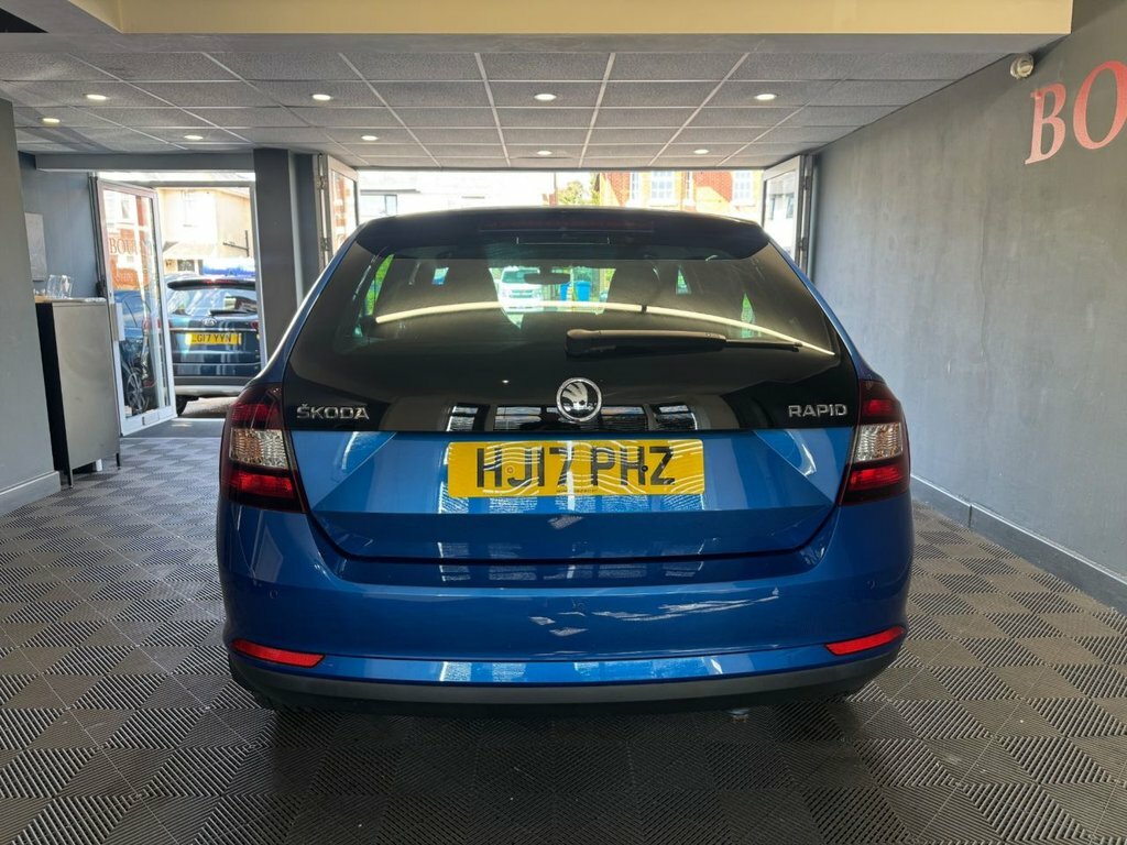 Skoda Rapid Spaceback 1.2L Se Sport Blue #3