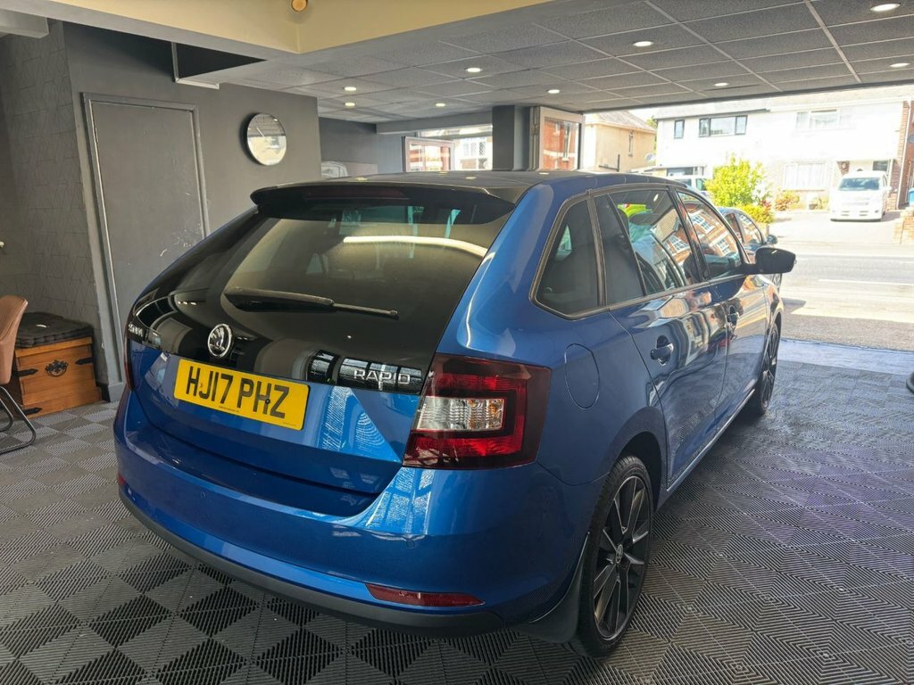 Skoda Rapid Spaceback 1.2L Se Sport Blue #5