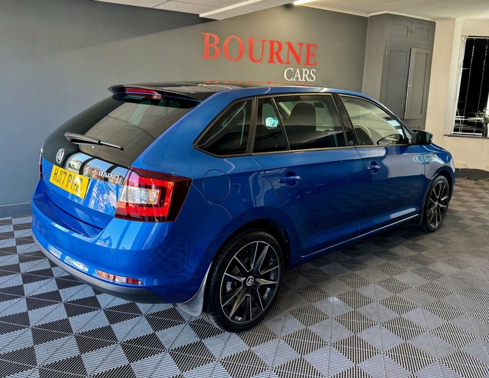 Skoda Rapid Spaceback 1.2L Se Sport Blue #4