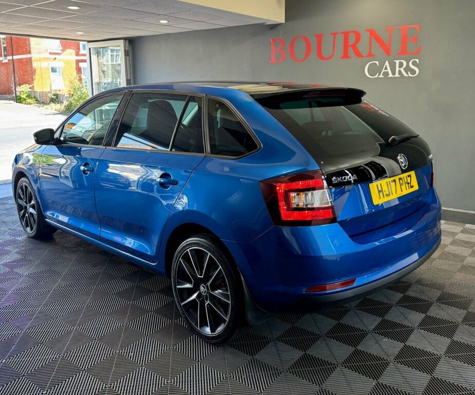 Skoda Rapid Spaceback 1.2L Se Sport Blue #3