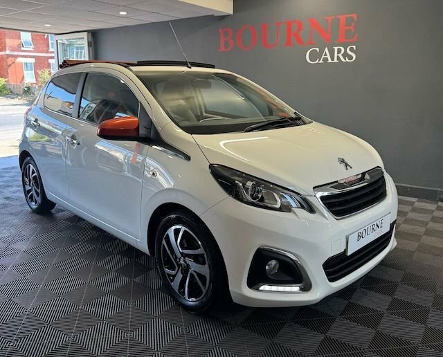 Peugeot 108 1.2L Roland Garros White