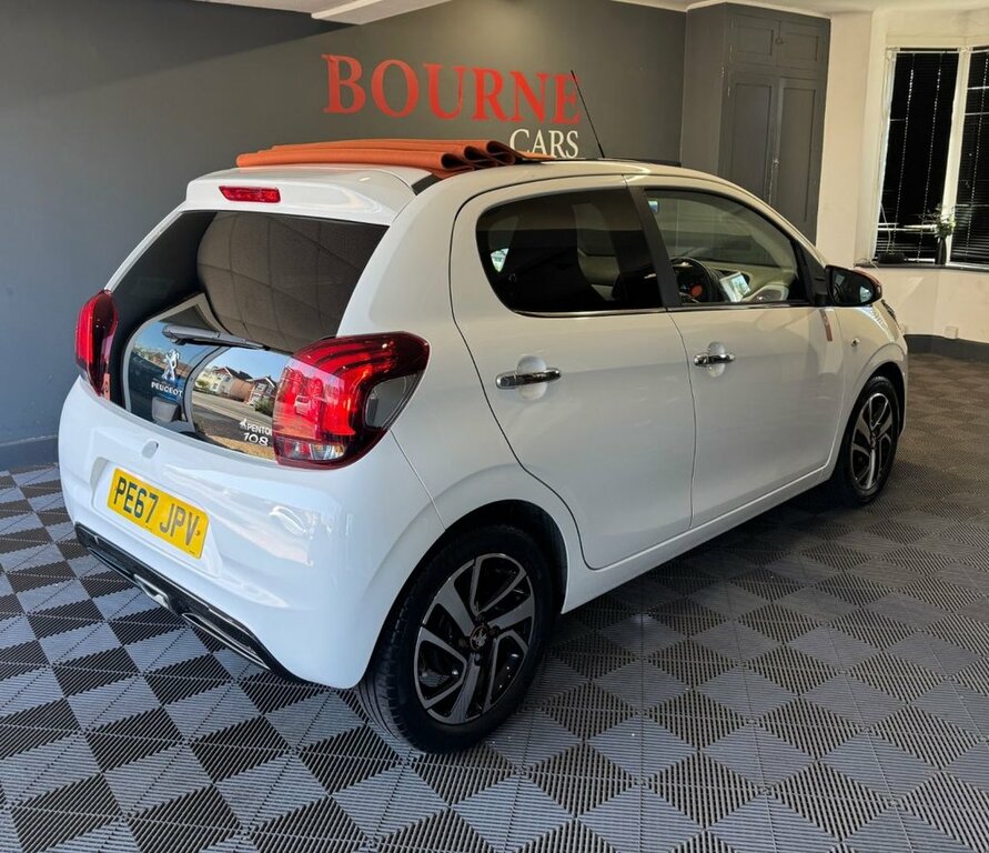 Peugeot 108 1.2L Roland Garros White #4