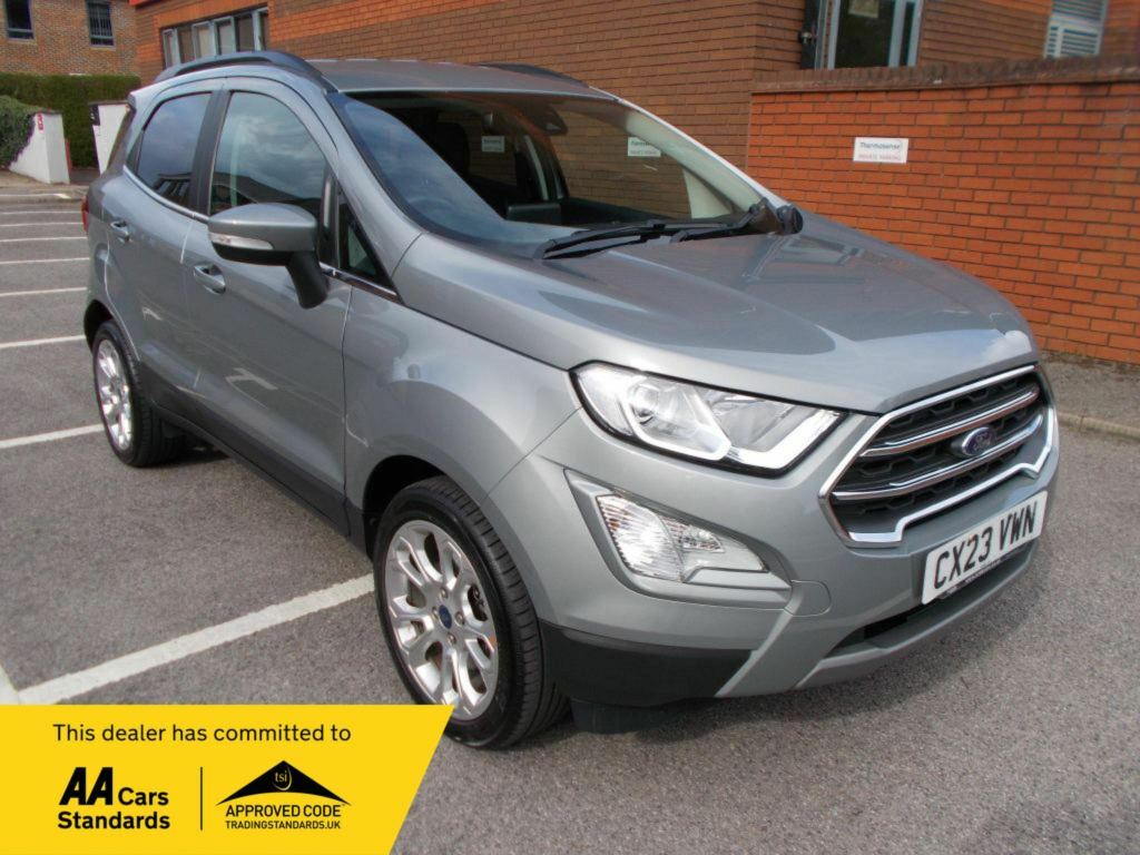 Ford Ecosport Ford Ecosport Titanium 1.0L Ford Ecoboost 1 Silver