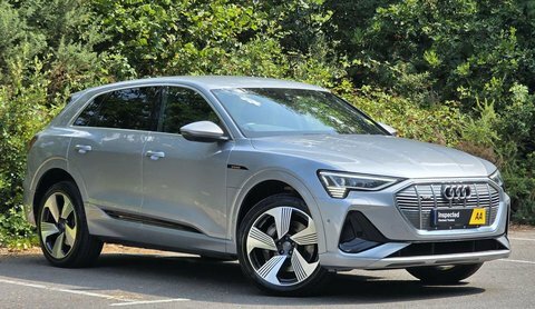 Audi E-Tron S Line 50 Quattro Silver