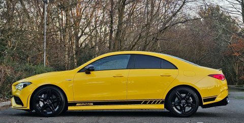 Mercedes-Benz CLA Class 2021 71 2.0 Yellow #4