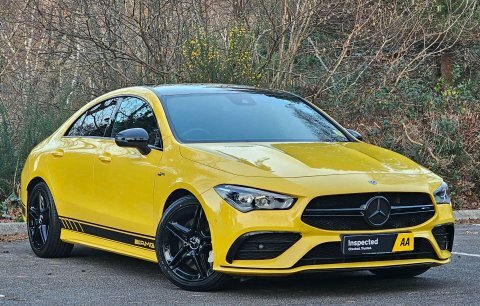 Mercedes-Benz CLA Class 2021 71 2.0 Yellow