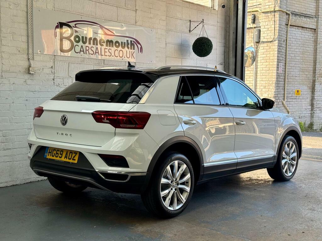 Volkswagen T-Roc 1.5 Tsi Evo Sel Dsg Euro 6 S S HG69AOZ White #3