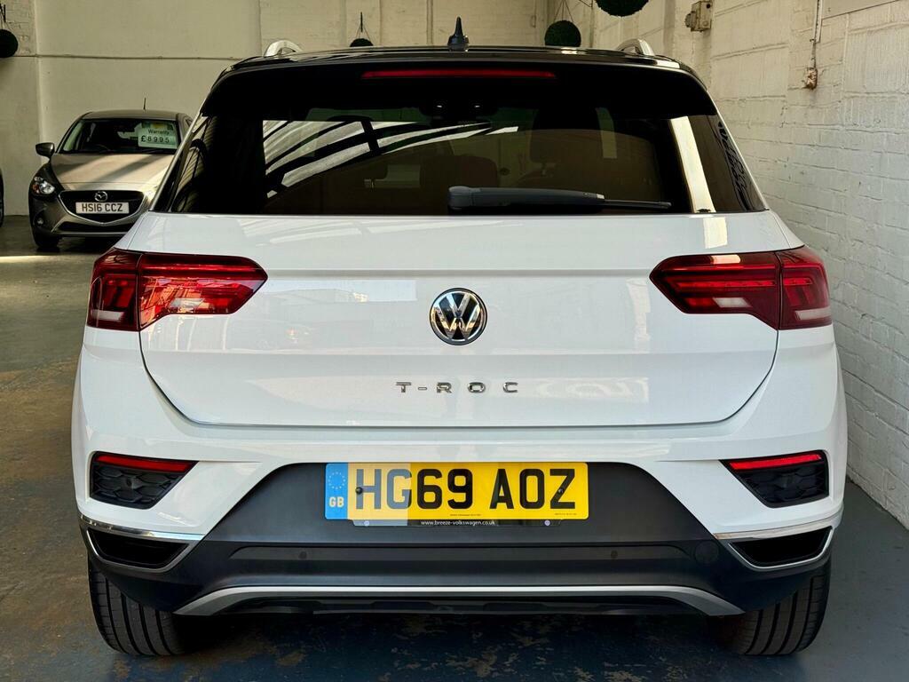Volkswagen T-Roc 1.5 Tsi Evo Sel Dsg Euro 6 S S HG69AOZ White #4
