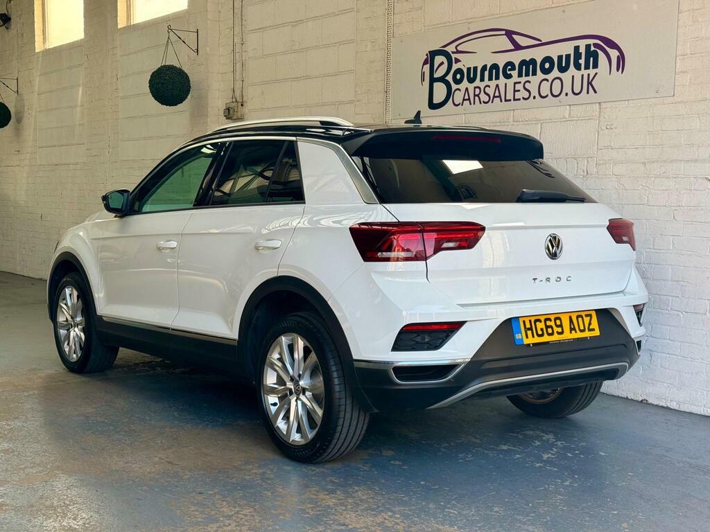 Volkswagen T-Roc 1.5 Tsi Evo Sel Dsg Euro 6 S S HG69AOZ White #5