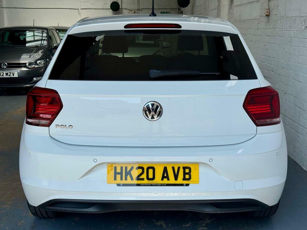 Volkswagen Polo 1.0 Evo Match Euro 6 S S HK20AVB White #4