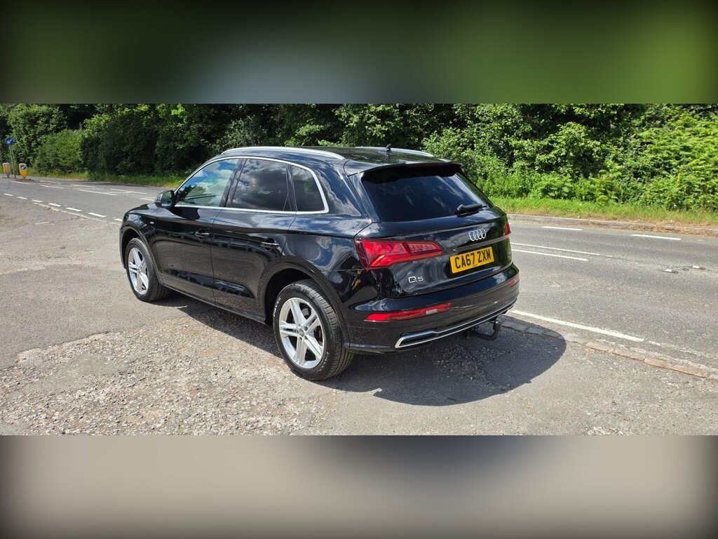 Audi Q5 2.0 Tdi S Line S Tronic Quattro Euro 6 Ss CA67ZXM Black #2