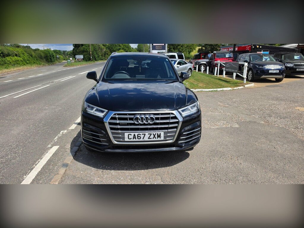 Audi Q5 2.0 Tdi S Line S Tronic Quattro Euro 6 Ss CA67ZXM Black #4